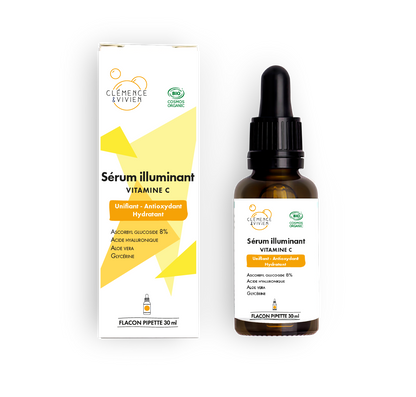 Sérum illuminant - Vitamine C + acide hyaluronique