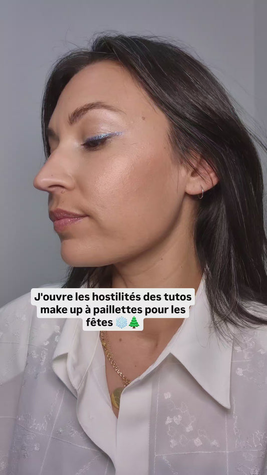 Tuto liner paillettes pour les fêtes