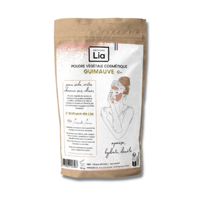 poudre de guimauve en sachet kraft de 100g, princesse lia, avenue californie